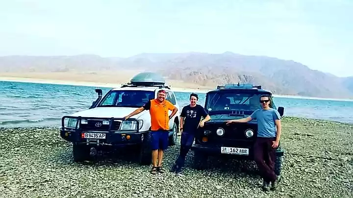 Offroad Driver With Suv In Kyrgyzstan