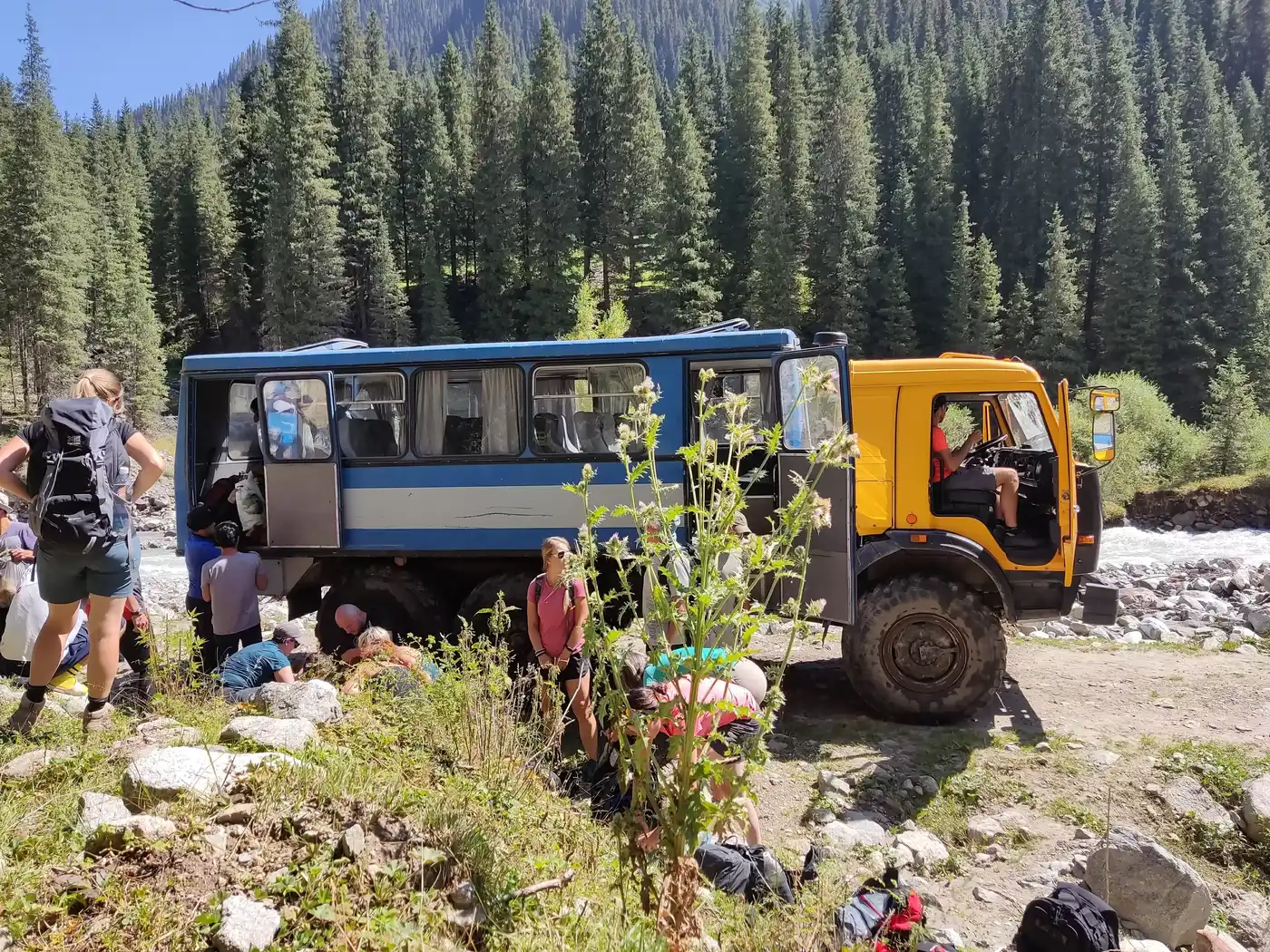 4wd Car To Altyn-arashan Hot Springs Valley