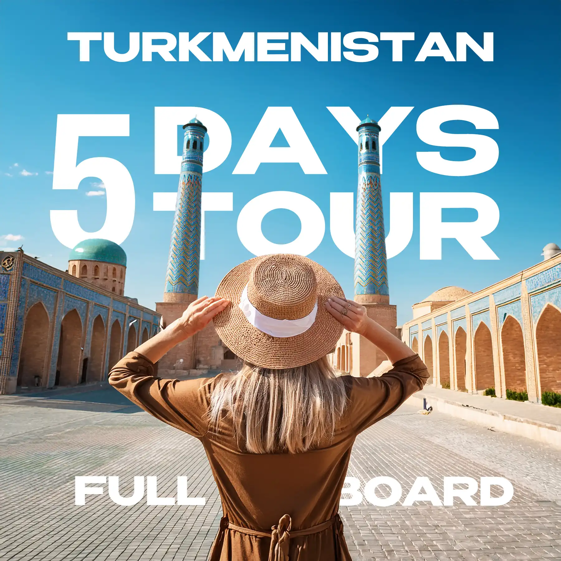 5-day Turkmenistan: Crater Ruins & Desert Adventure