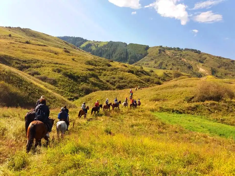 A Super Horse Riding In Chon Kemin Valley