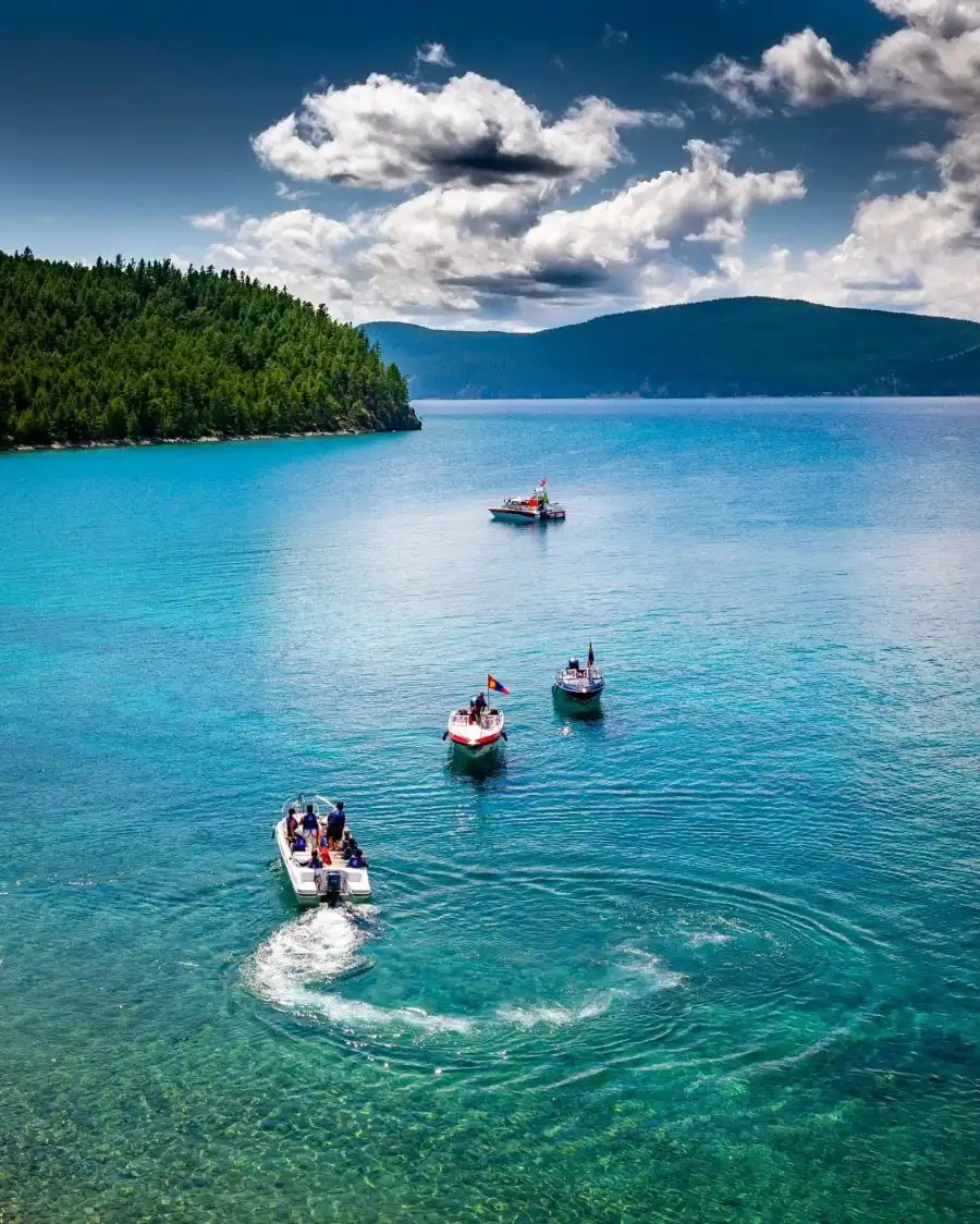 Beautiful Khuvsgul Khovsgol Lake