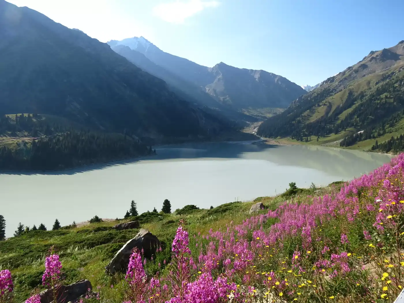 Big Almaty Lake And Cosmostation