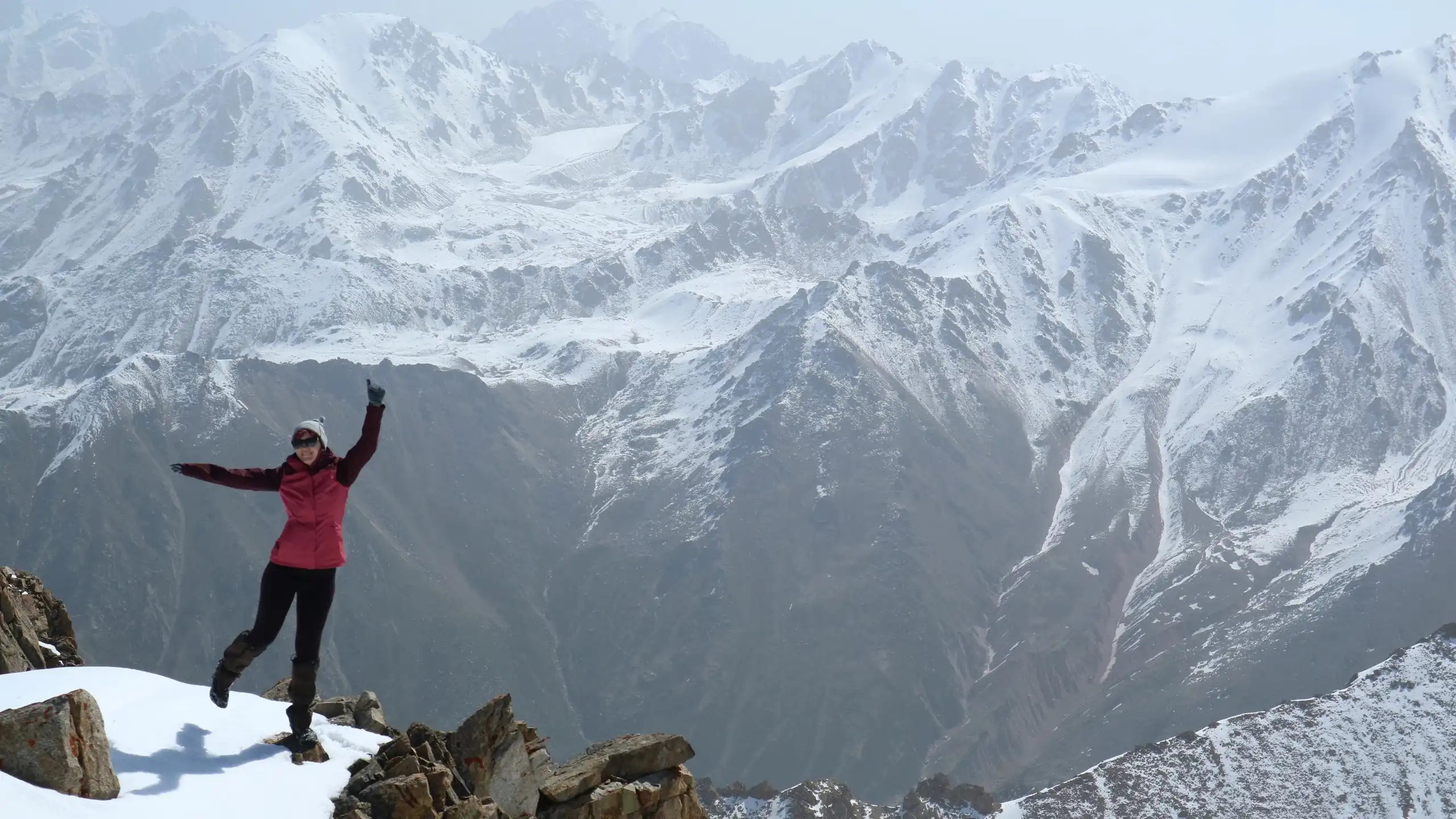 Climbing To Big Almaty Peak And Tourist Peak