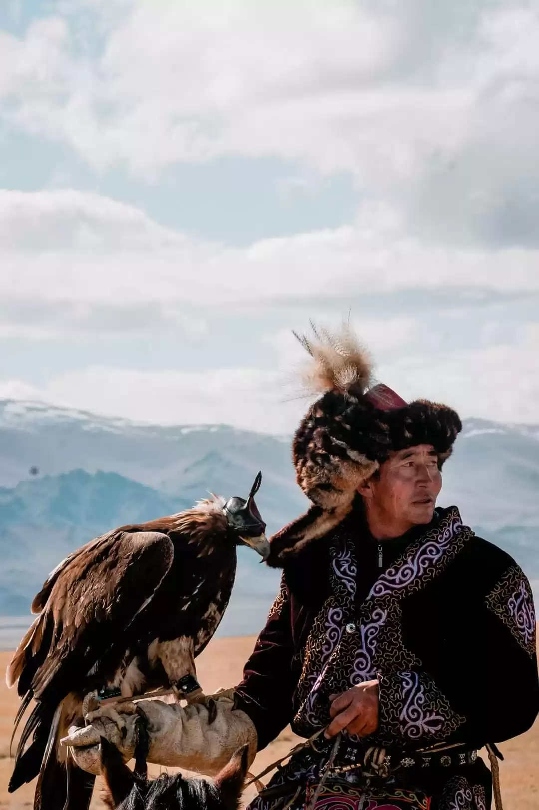 Eagle Hunting Festival Reindeer Herders And Gobi Deser