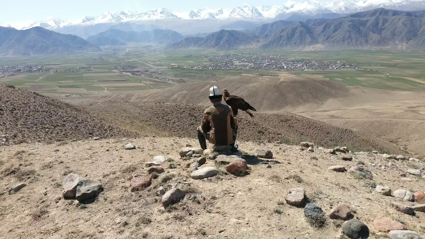 Horse Riding And Eagle Hunting