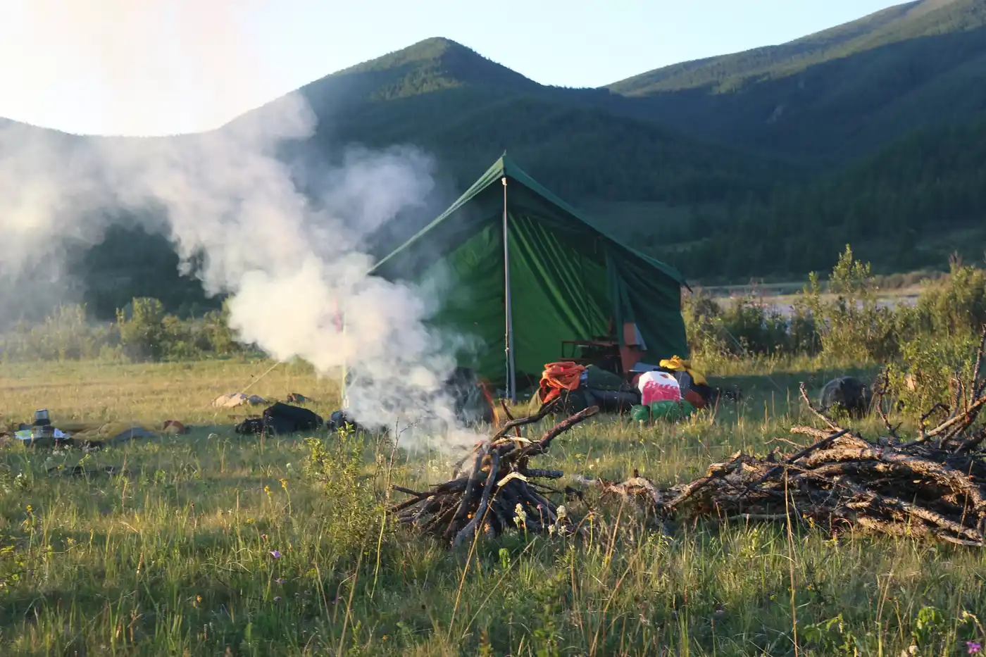 Horse Riding To Reindeer Herders-Tsaatans
