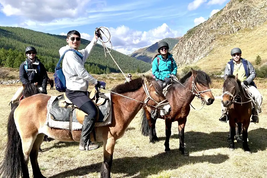 Horse Trekking In Off-the-beaten Path Of The Altai