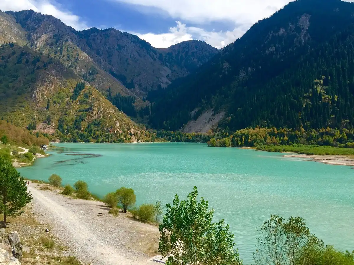 Issyk Lake And Turgen Waterfall - Kazakhstan