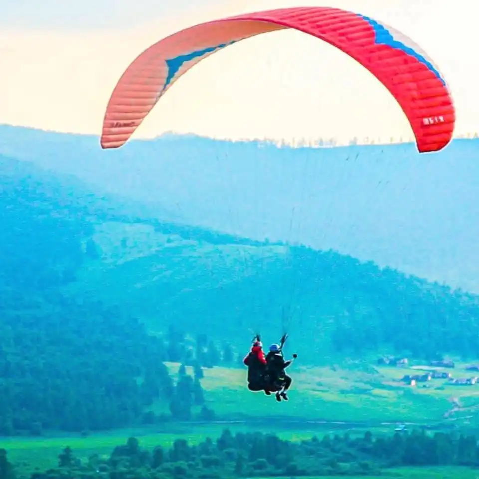 Paragliding In Mongolia - Lets Fly Together