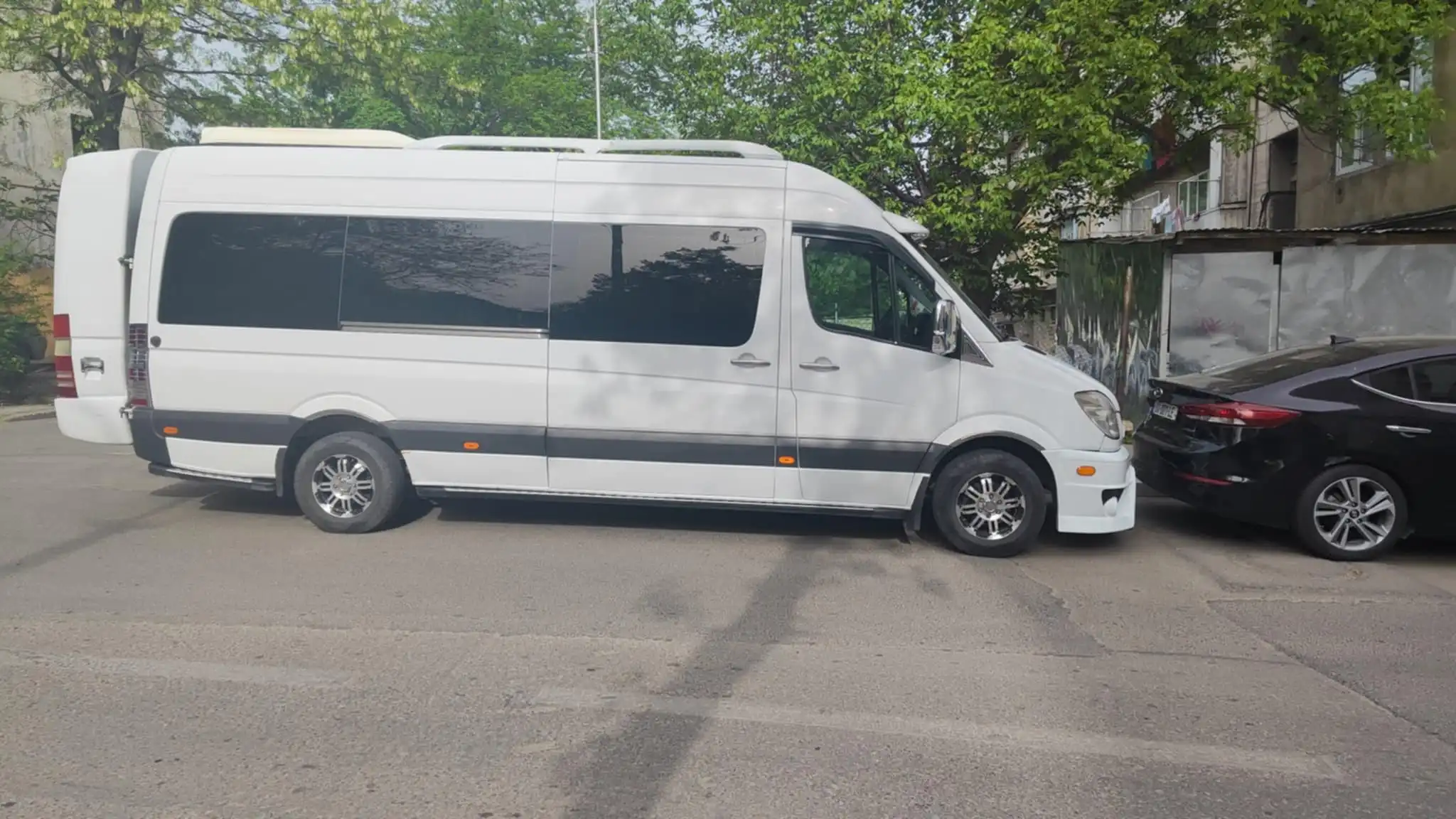 Mercedes Sprinter Bus Service In Tbilisi Georgia