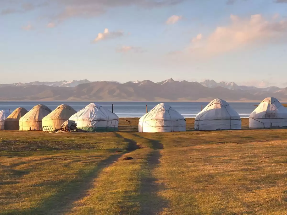 Mountain Landscapes Of Chui And Naryn Regions