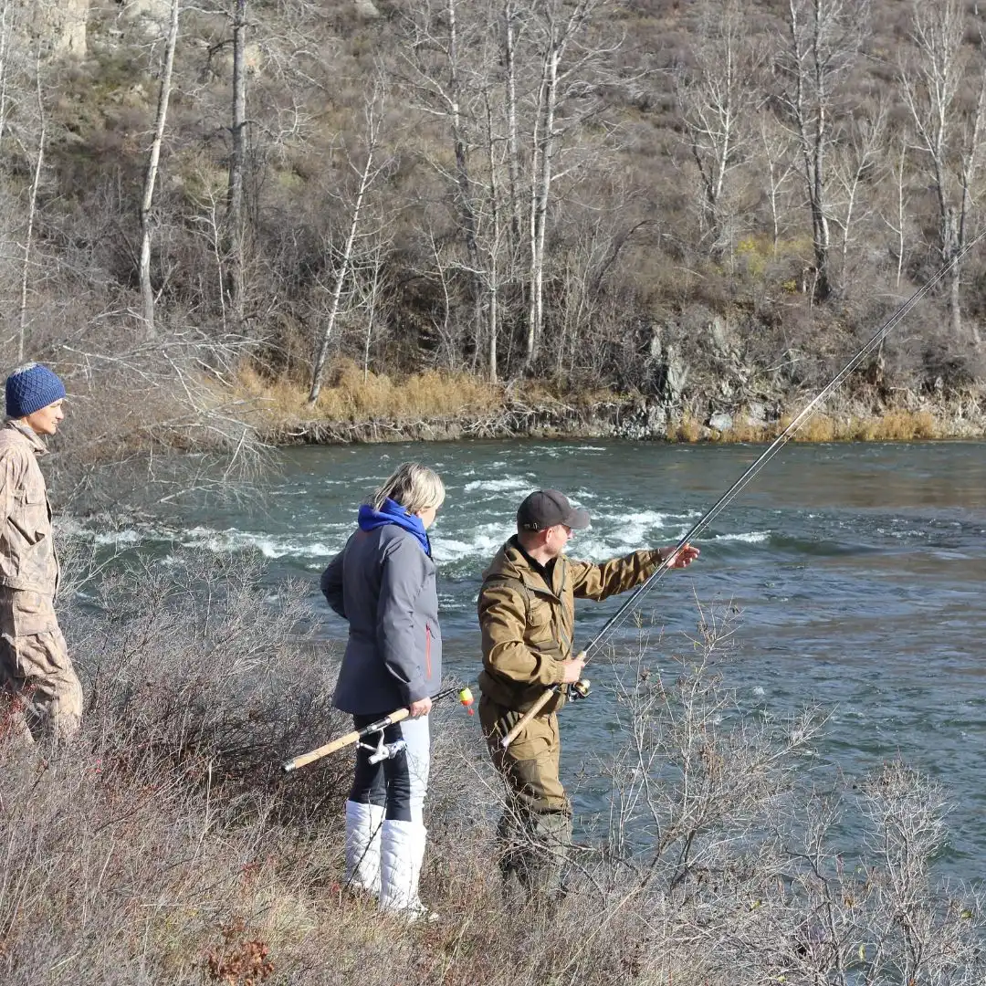 Mountain Rivers Fishing In East Kazakhstan