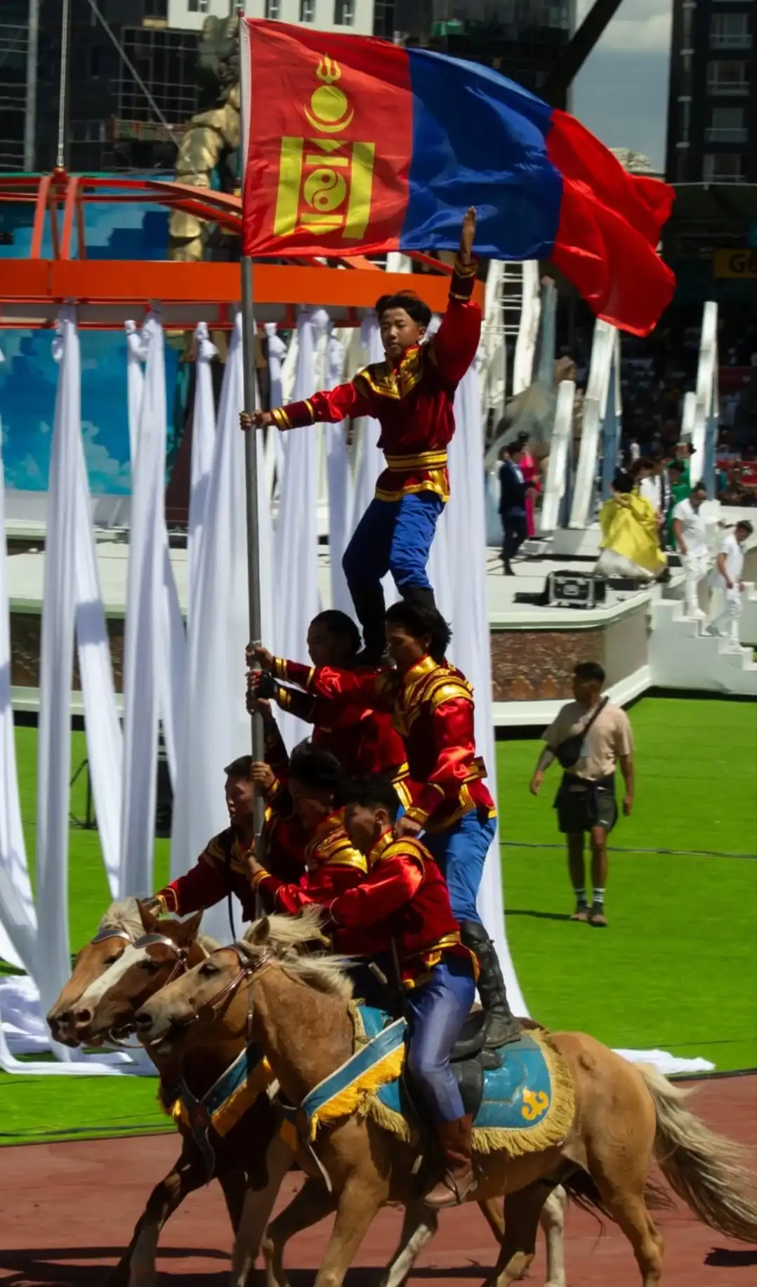 Naadam Festival - Terelj And Chinggis Khaan Statue