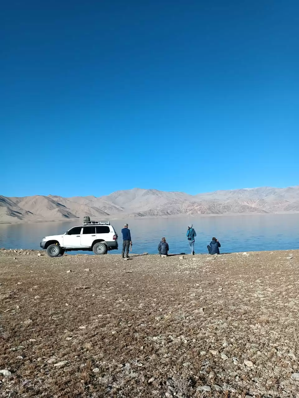 Pamir Highway With Silk Road Traces