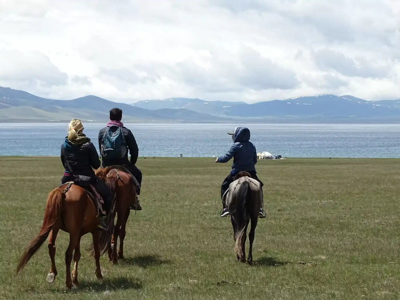 Riding In Song Kul With Horse Games