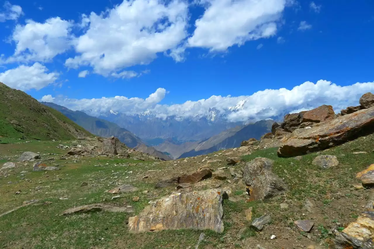 Rush Lake Trek Hoper Valley Gilgit Balistan Pakistan
