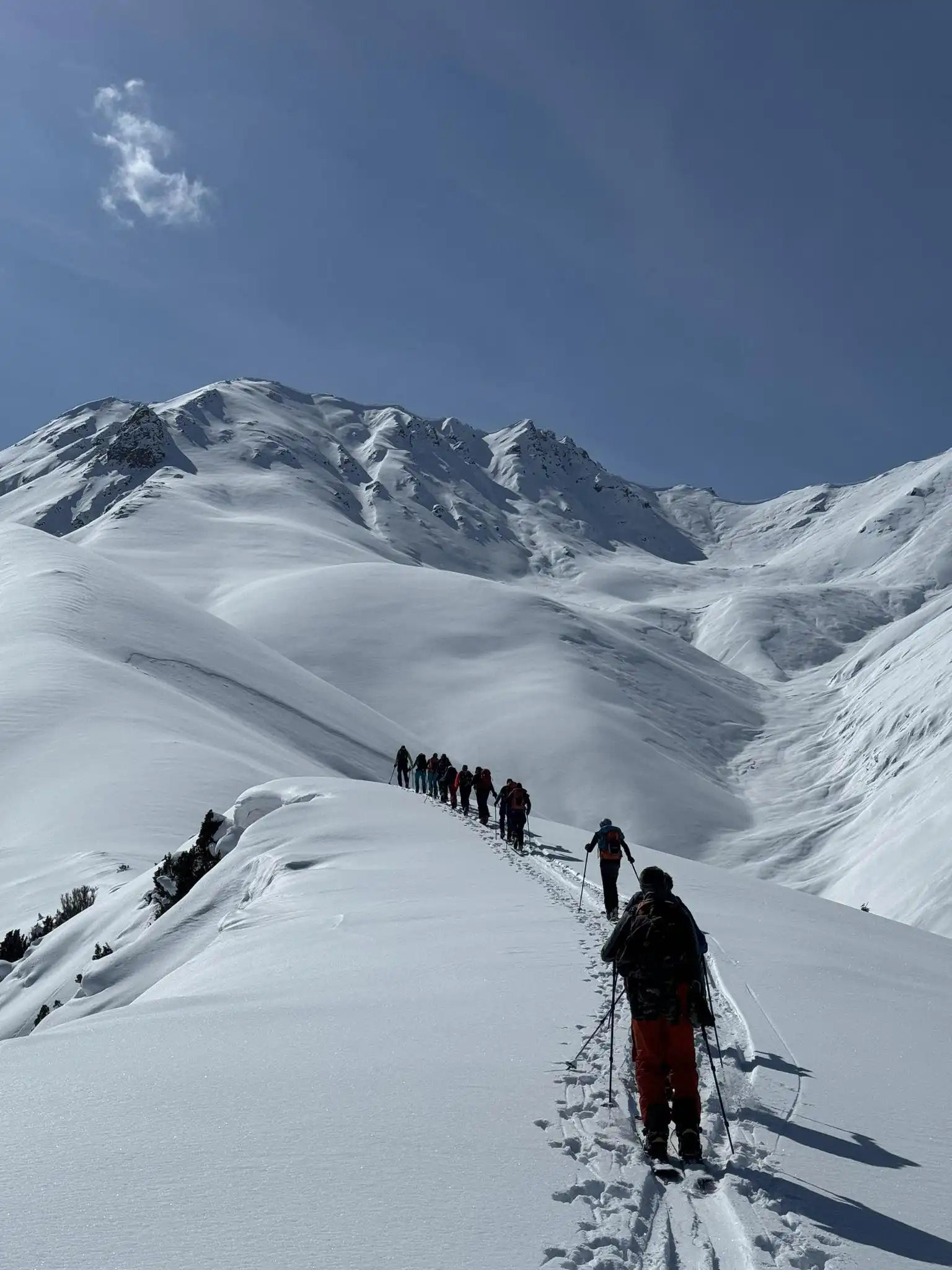 Ski Tour In Jyrgalan Valley