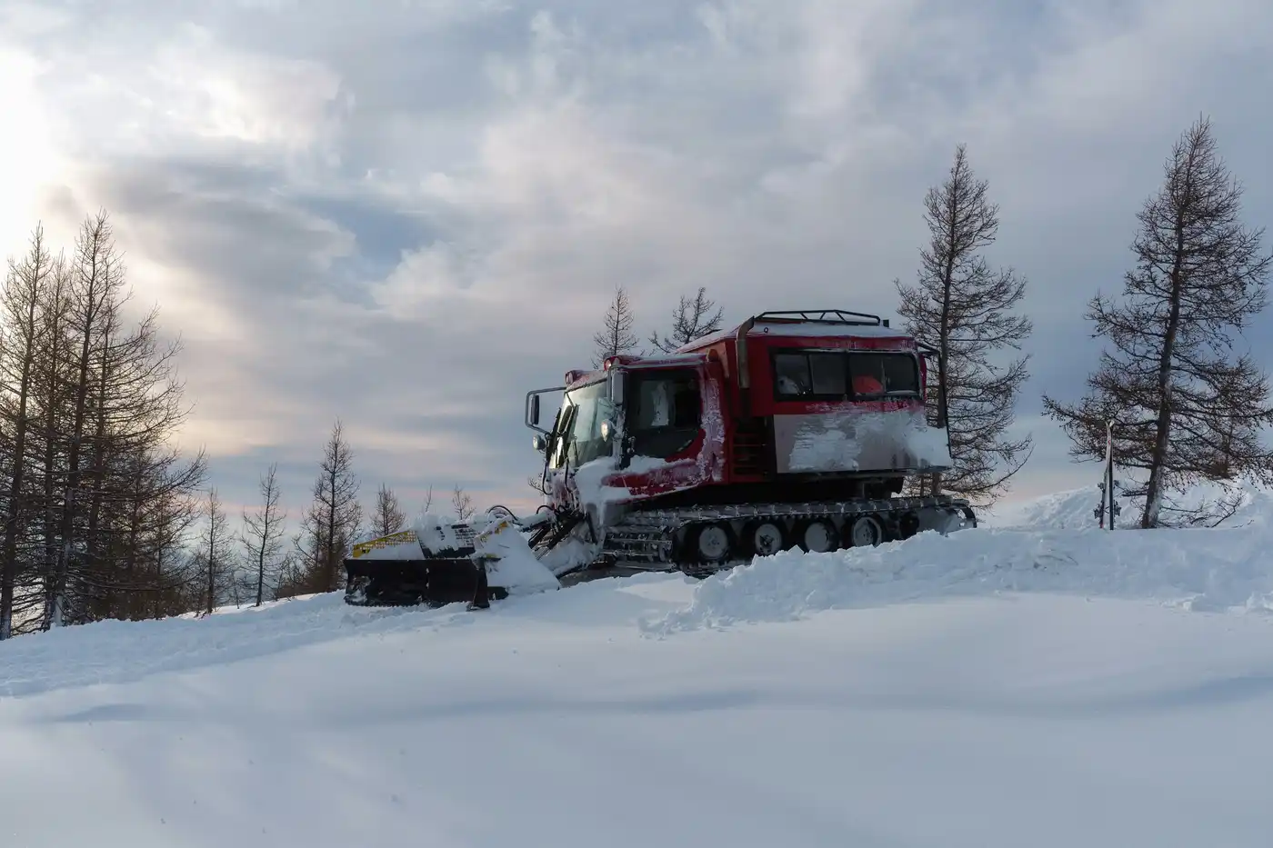 Snowcat Skiing And Boarding In Ridder