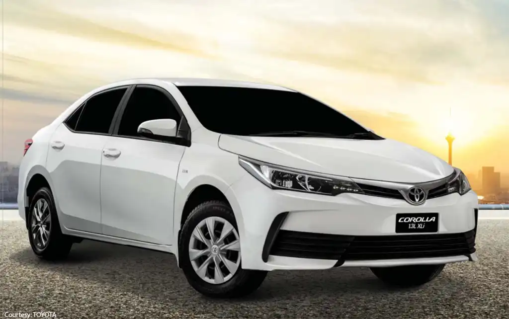 Toyota Corolla Available For Rent