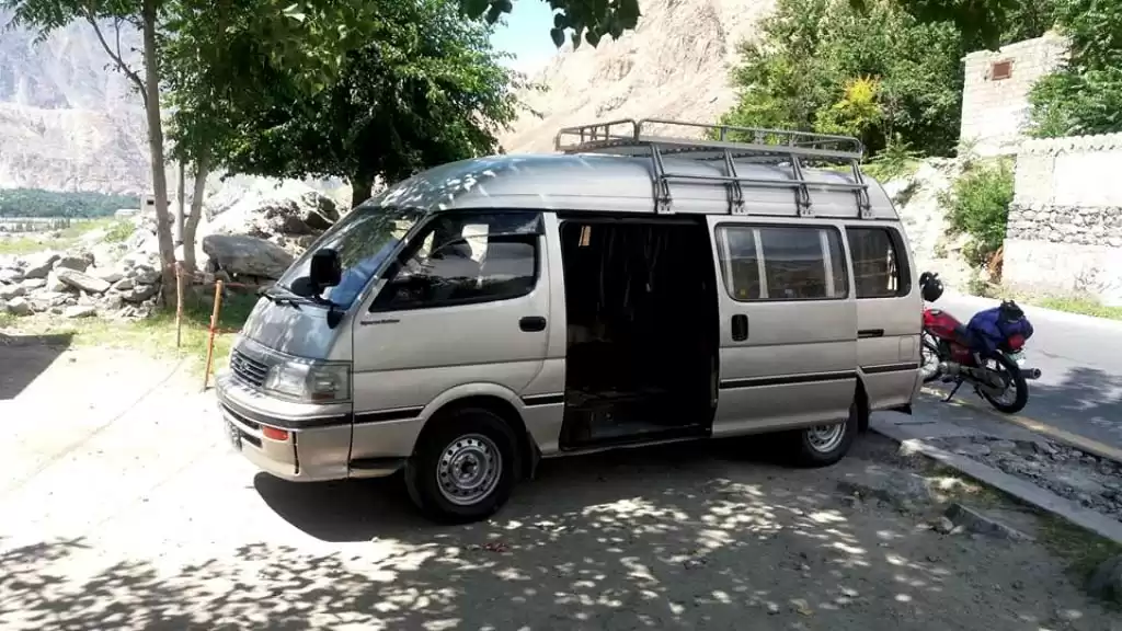 Transport: Air Conditioned Transport On Karakorum High
