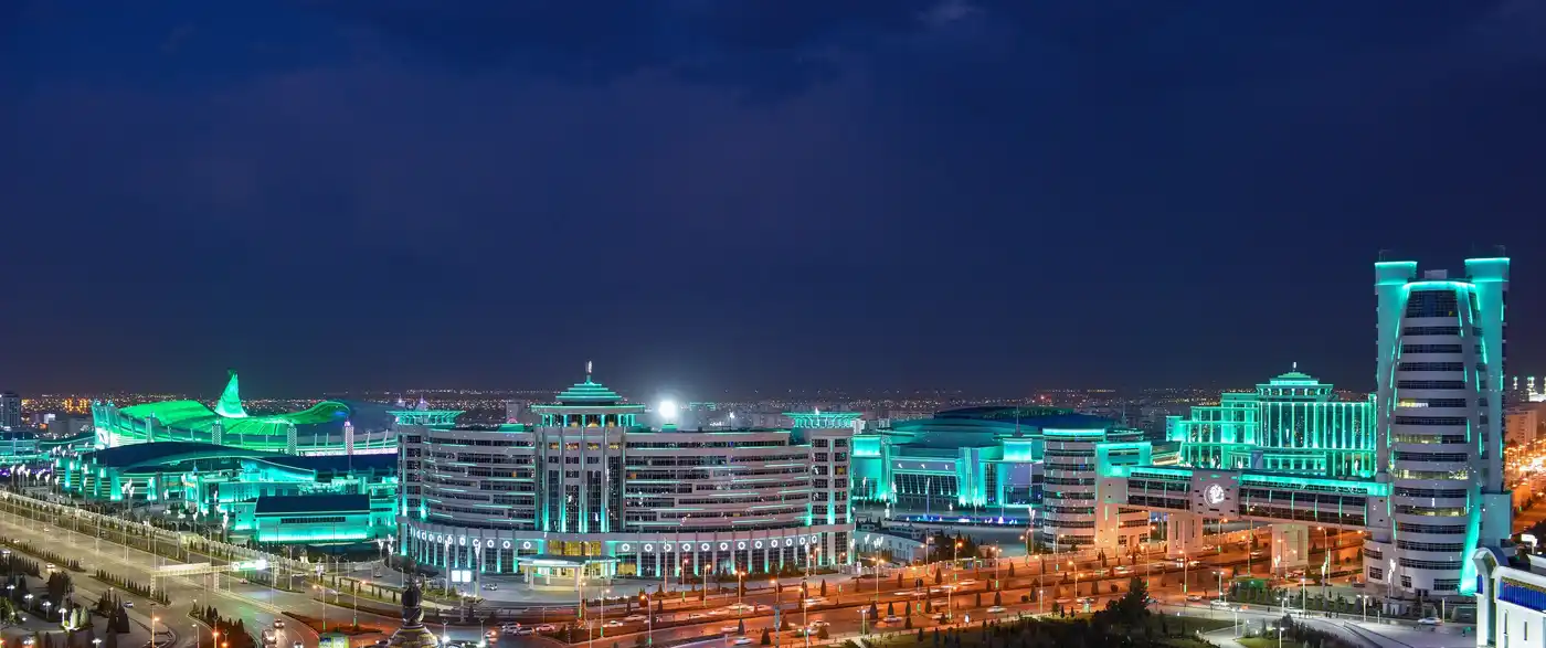 Turkmenistan Tour: Cros The River Gate