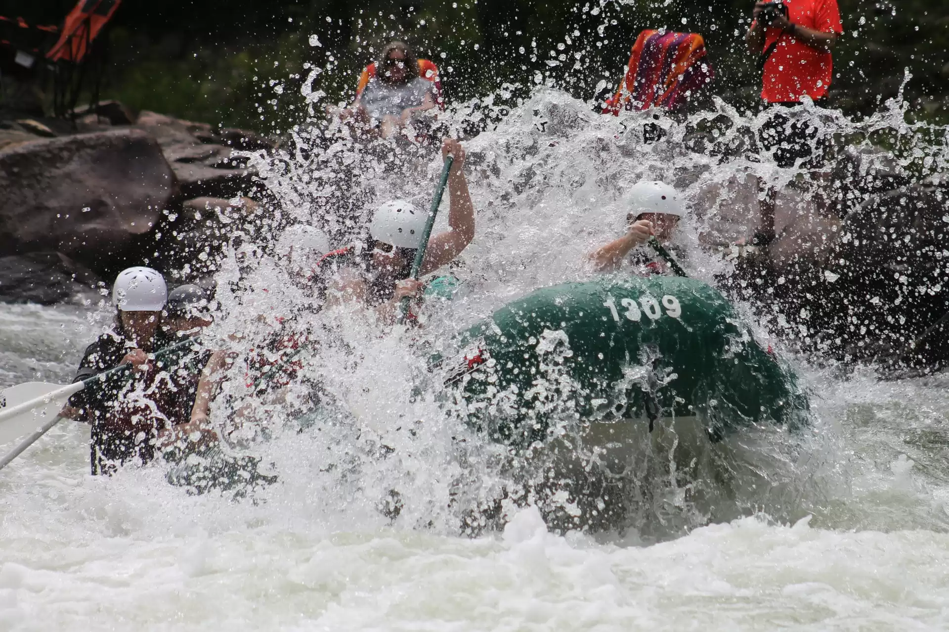 White Water Rafting Trip On The Trishuli River