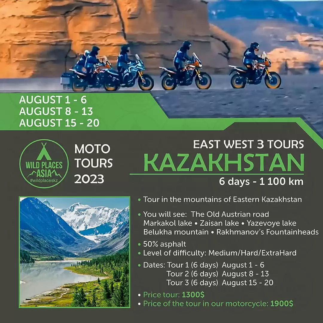 Wild East Kazakhstan - Motorcycle Tour