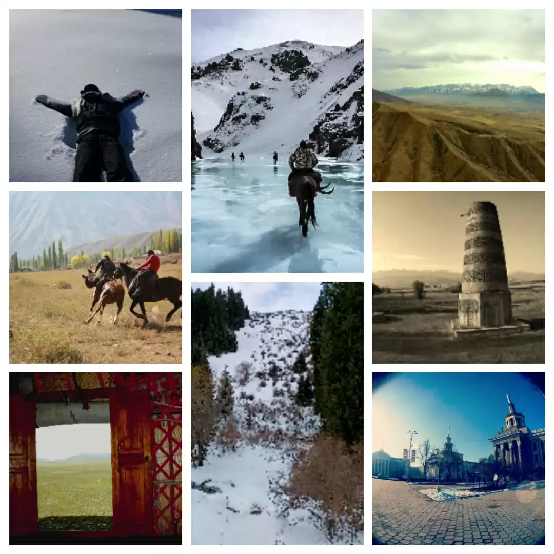 Winter Ski Horse Riding Trip Kyrgyzstan