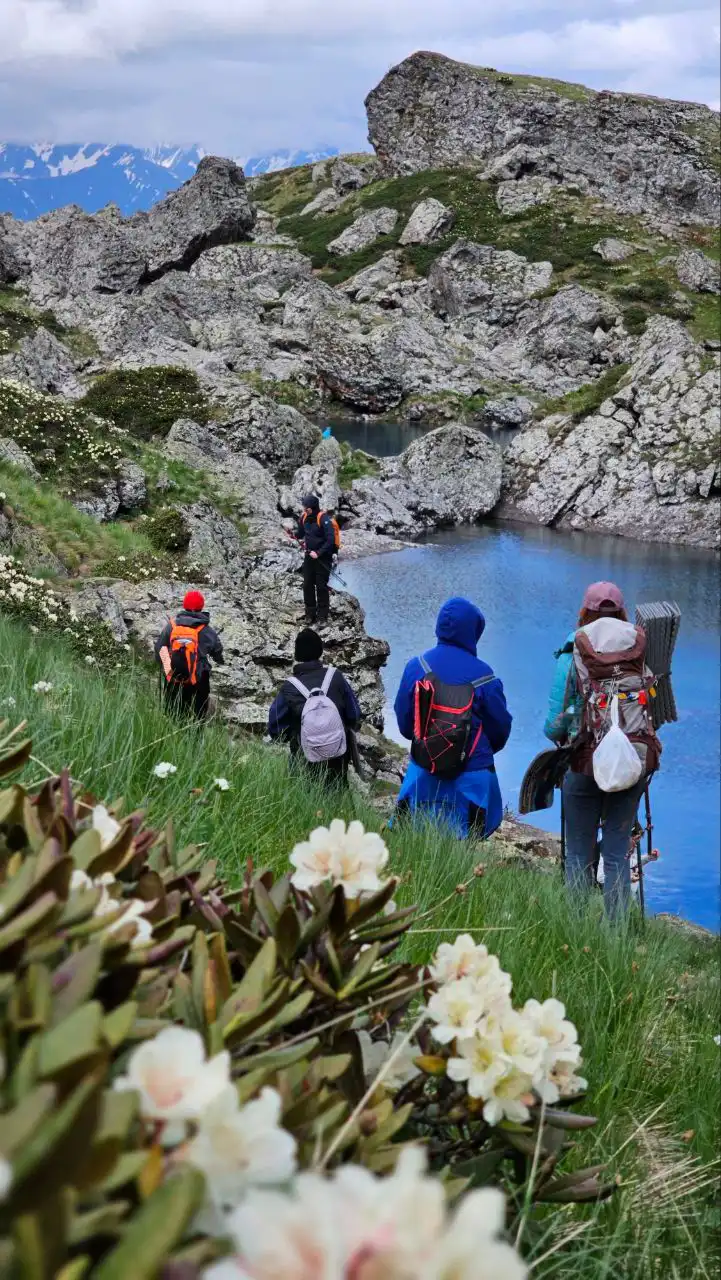 Discover Abudelauri Lakes In Georgia