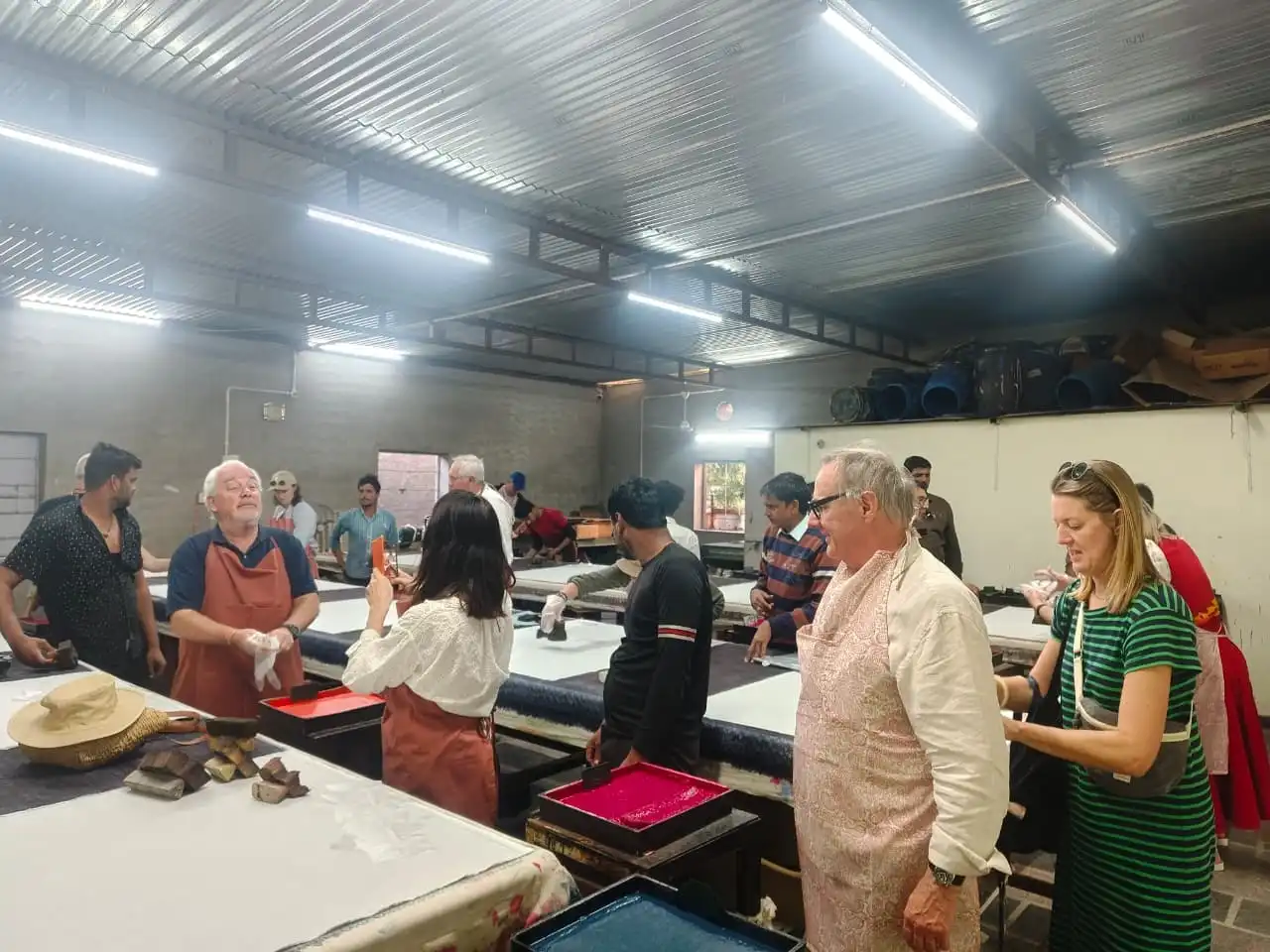Jaipur: Shopping Tour With Blue Poetry & Printing Workshop