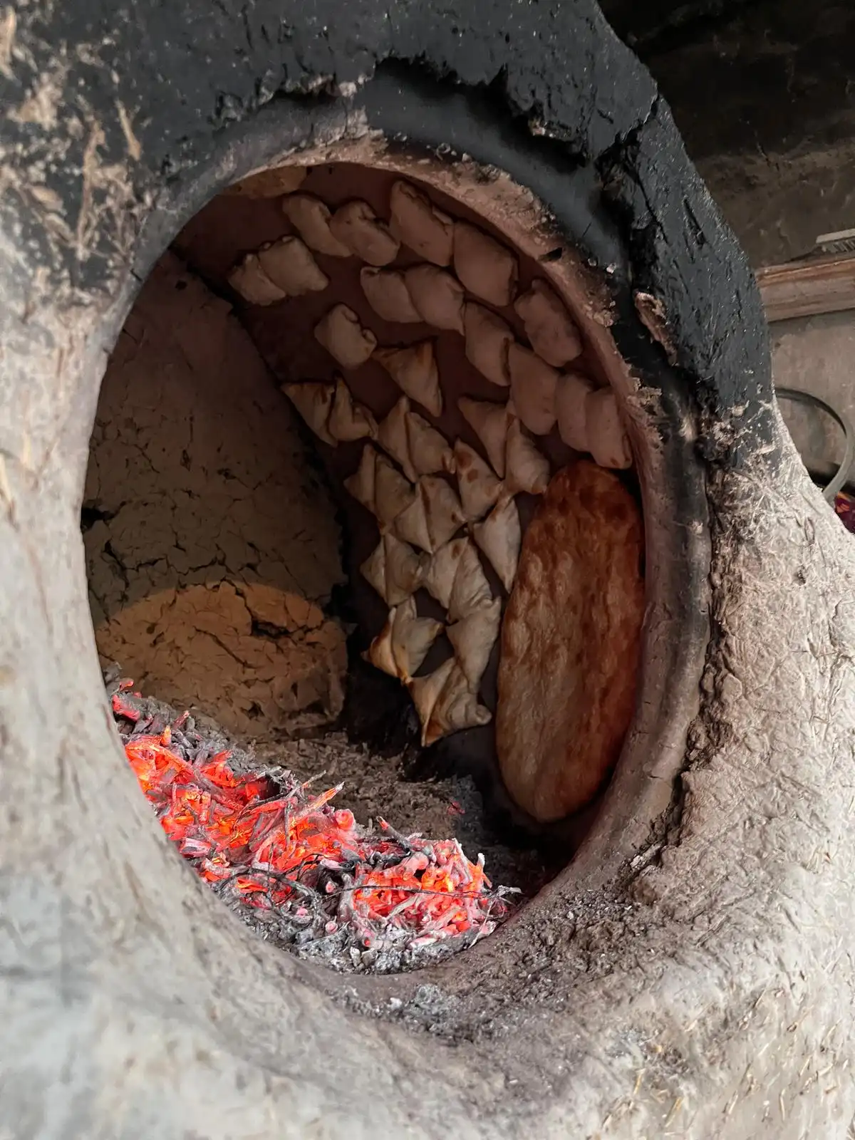 Testing Local Dishes In Ernazarqurgon Village