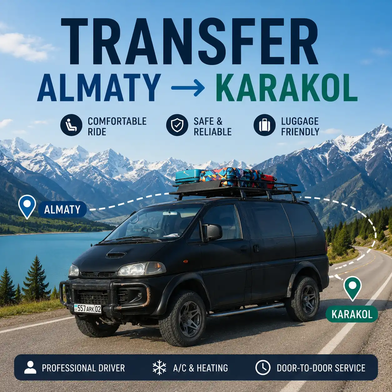 Karakol Private Transfer
