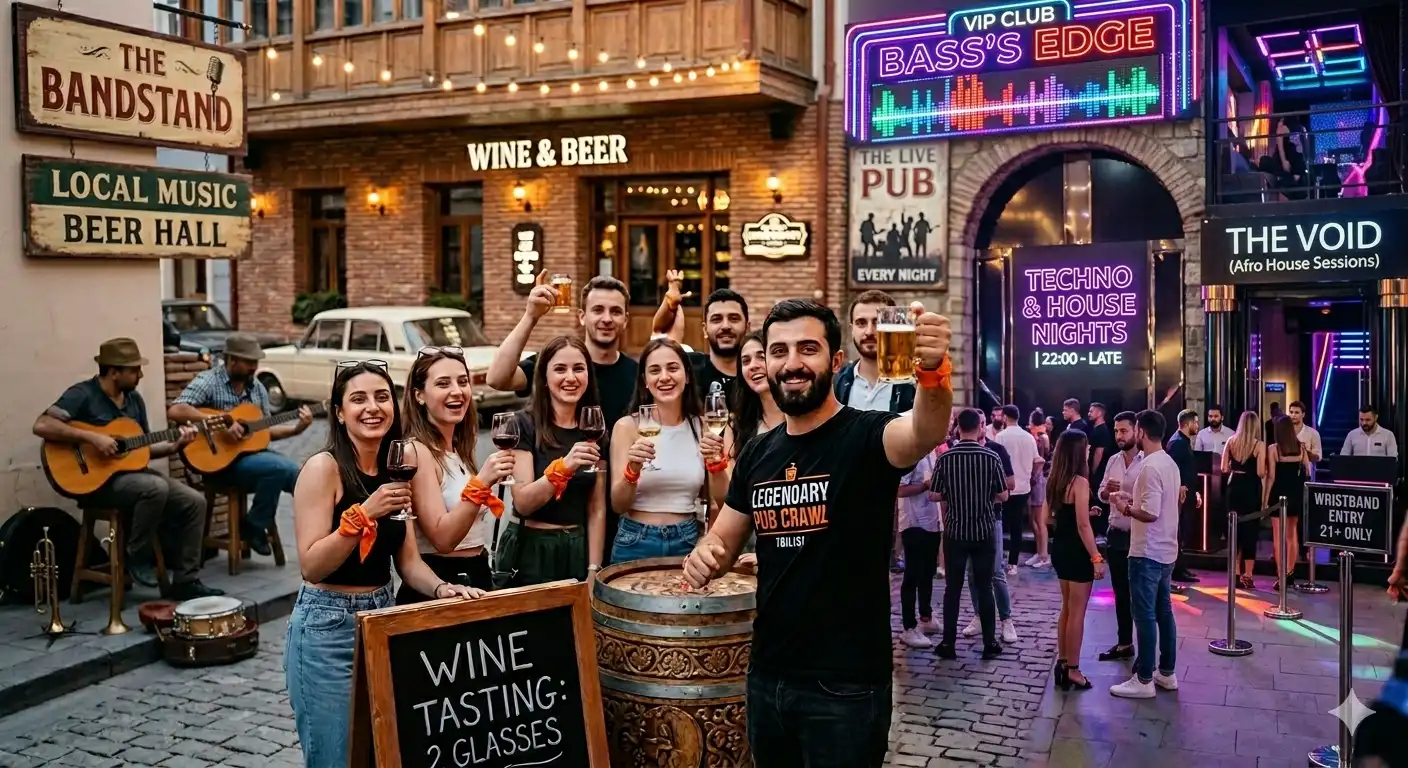Pub Crawl Tbilisi