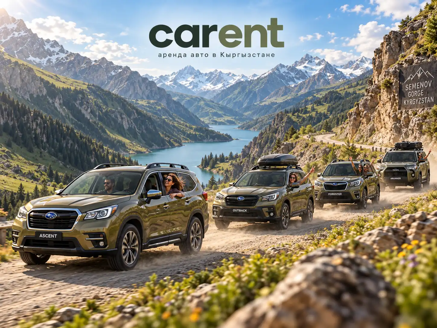 Ssangyong Rexton Sports 4x4 Rental In Kyrgyzstan