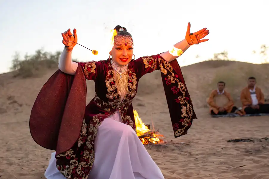 Khiva - City Of Magicians Desert Sunset Experience